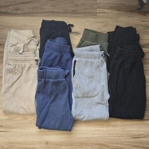 Kids Black Jogger Pants